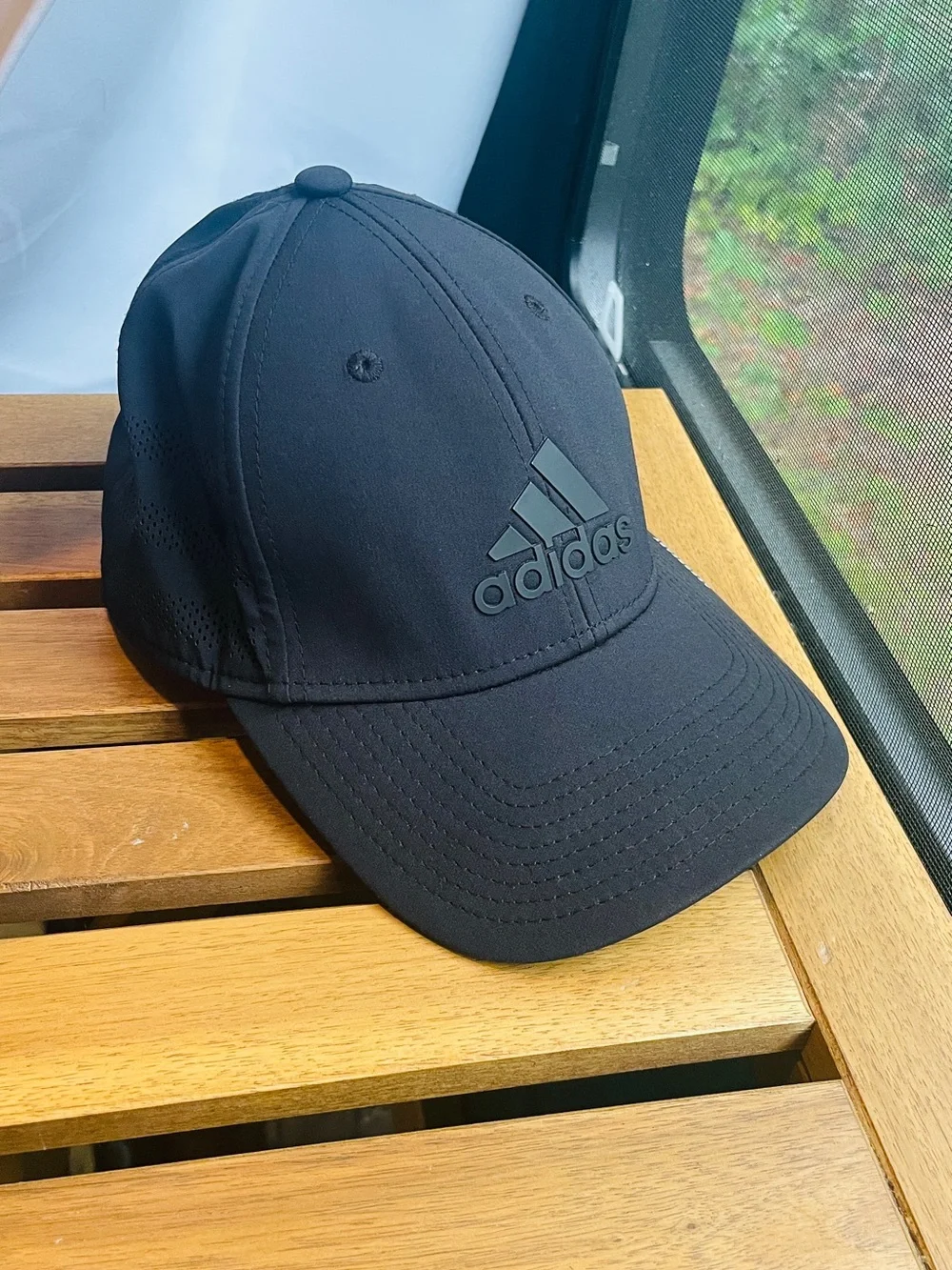 adidas Aeroready Black Logo Performance Cap